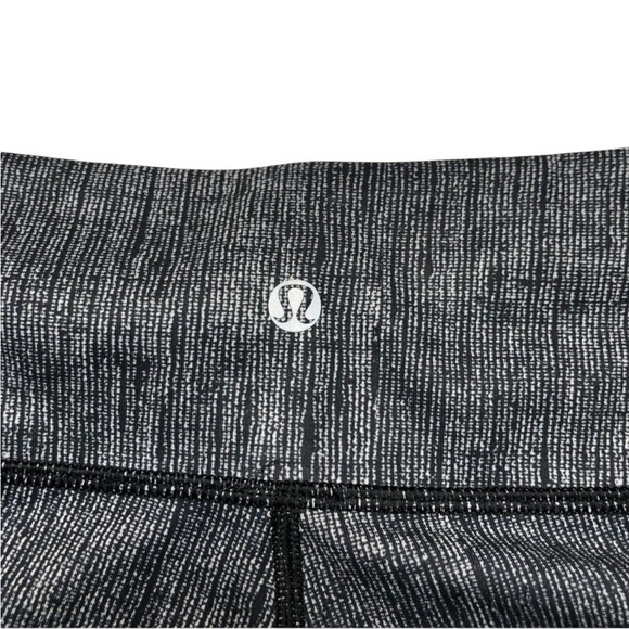 Lululemon Wunder Under Crop Legging Full-On Luxtreme Burlap Texture Black Dune 4 - Picture 11 of 12